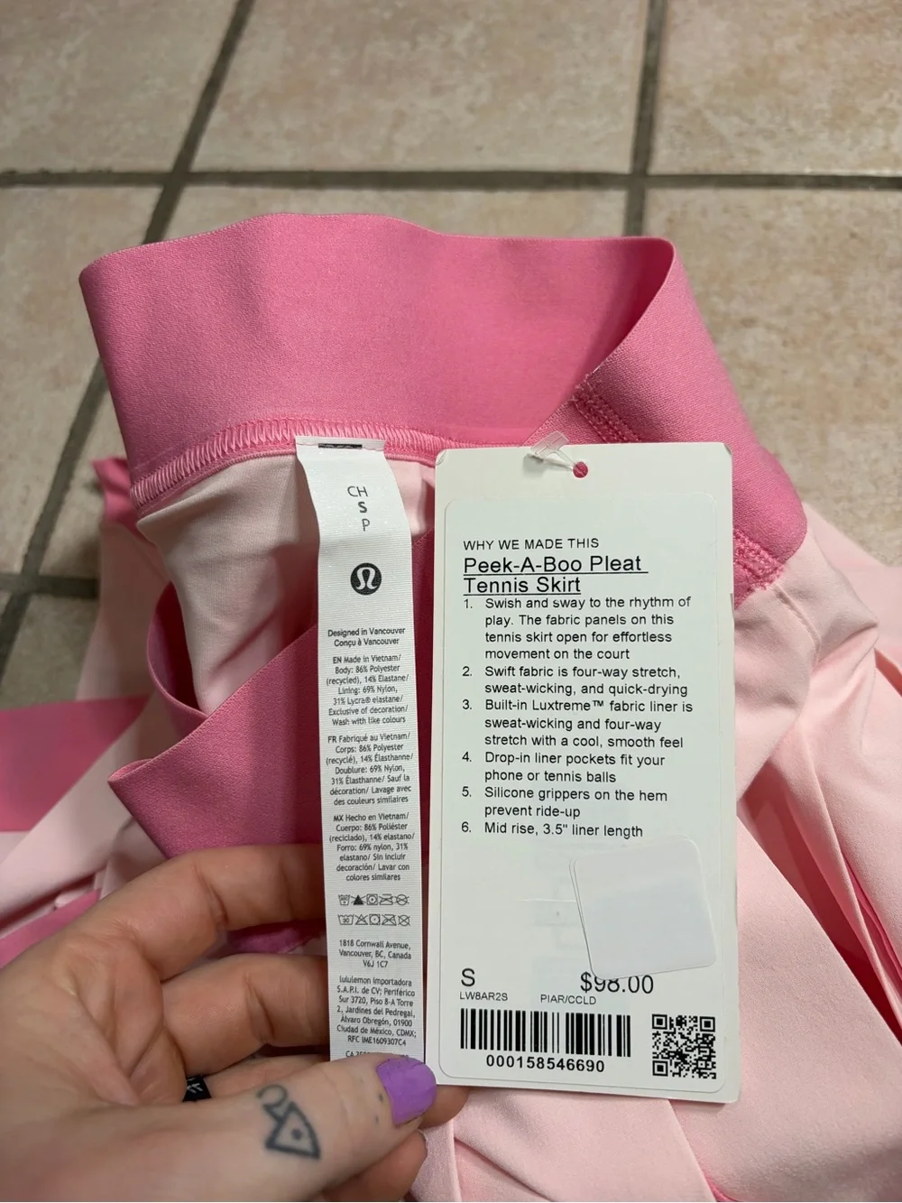 lululemon athletica brand new